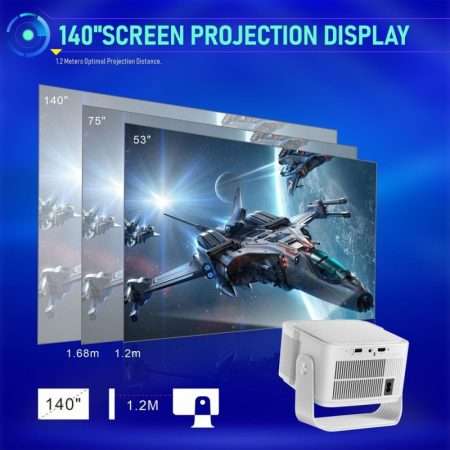 HY350 MAX Android Projector 900ANSI high quality projector - Image 11